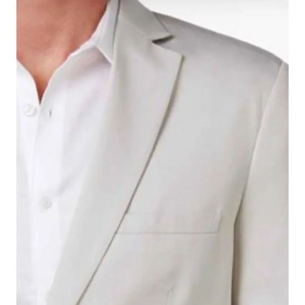 NWT Gorgeous $171.00 Retail ALFANI Grey XL Men Capsule Twill Sport Coat Jacket - Picture 6 of 16